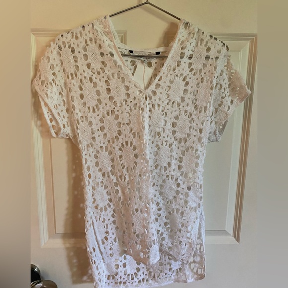 Trina Turk crochet hoodie - Picture 10 of 10